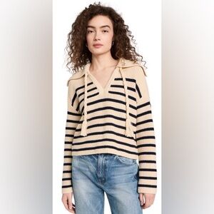 Joe's Jeans The Sloane Popover Sweater in Breton Stripe